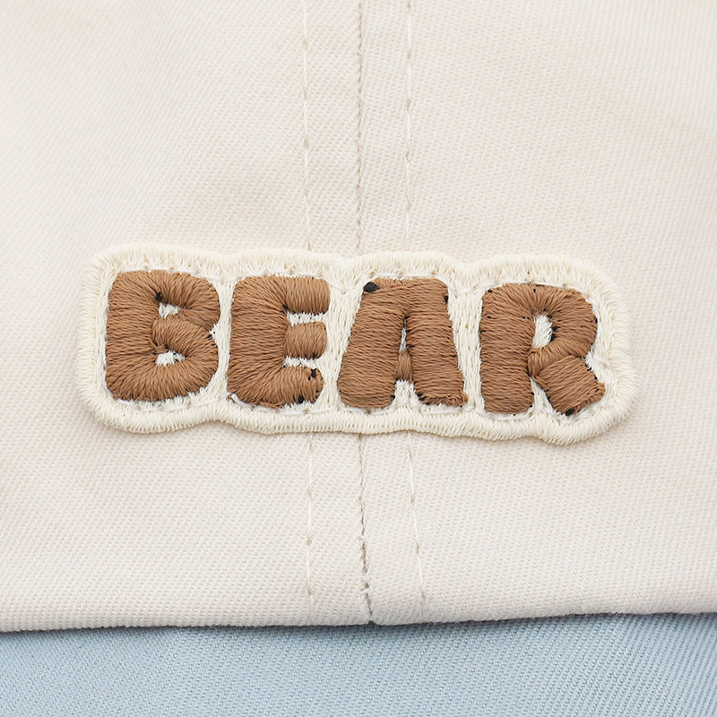 Nón kết cho bé TOP KIDS thêu Bear màu nâu 11