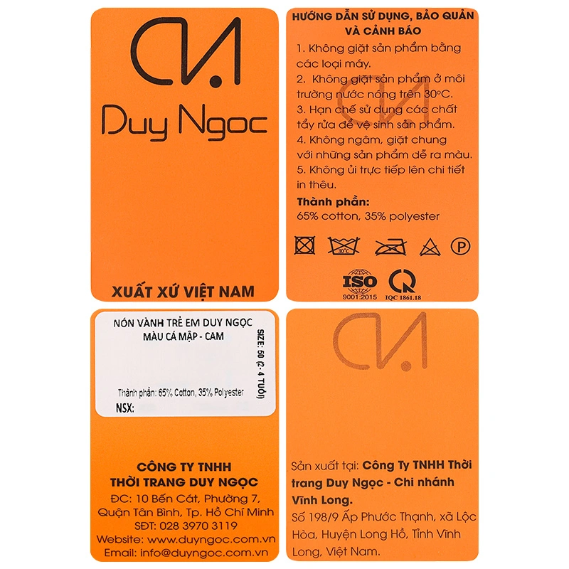 Nón vành cho bé Duy Ngọc cá mập màu xanh ngọc 13