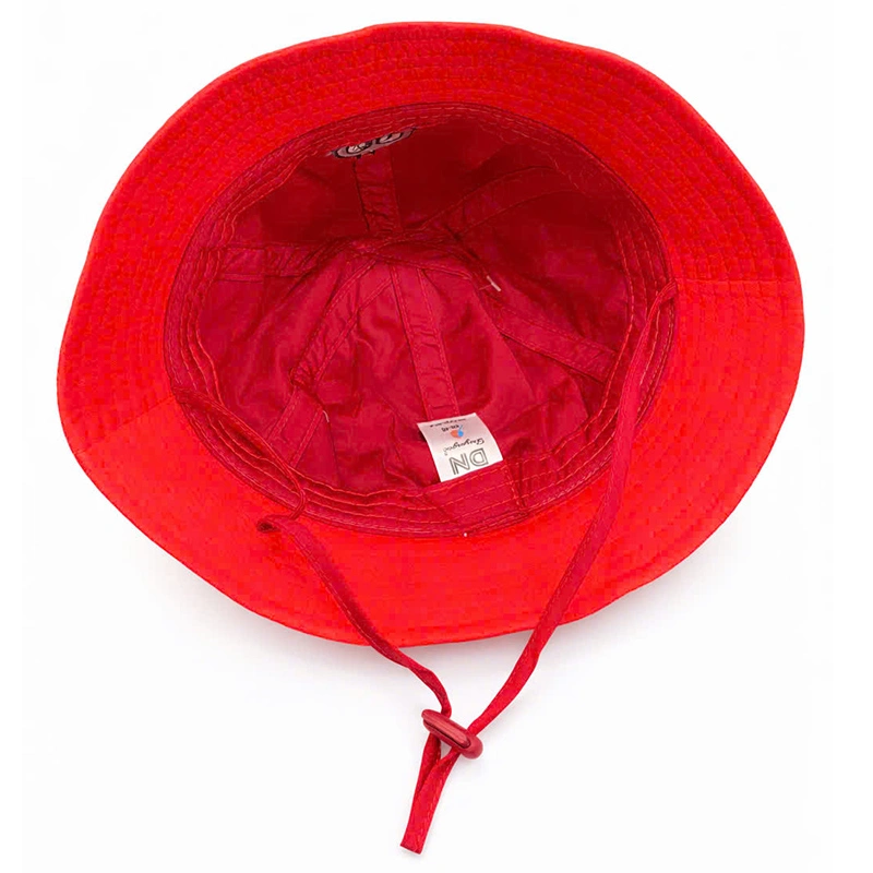 Nón vành cho bé Duy Ngọc gà baby màu đỏ 3