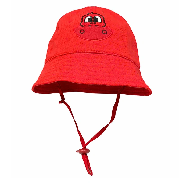 Nón vành cho bé Duy Ngọc gà baby màu đỏ 1