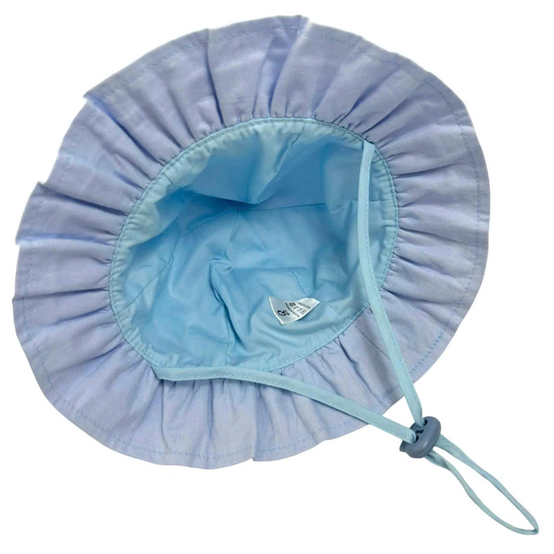 Nón vành cho bé Duy Ngọc vành nhún hoa hướng dương màu hồng đậm 10