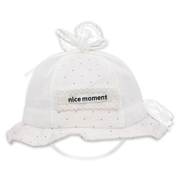 Nón vành TOP KIDS chấm bi màu hồng