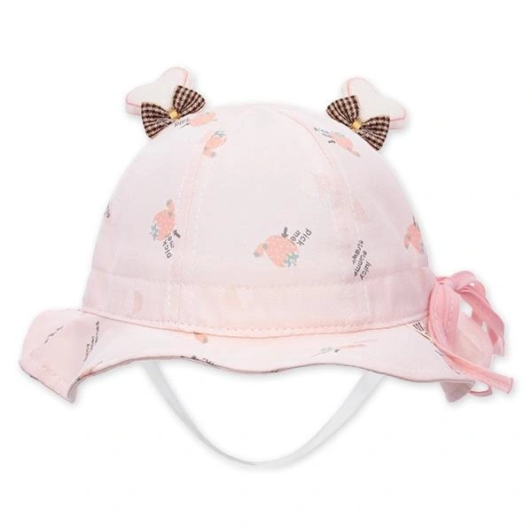 Nón vành TOP KIDS lucky màu hồng