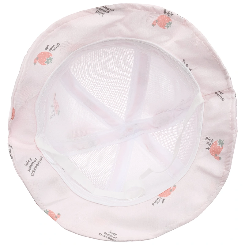 Nón vành cho bé TOP KIDS nơ màu hồng 7