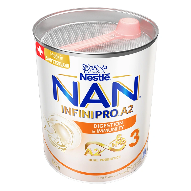 Combo 2 sữa bột NAN InfiniPro A2 6HMO số 3 (đạm quý A2) 800g (2 - 6 tuổi) 5