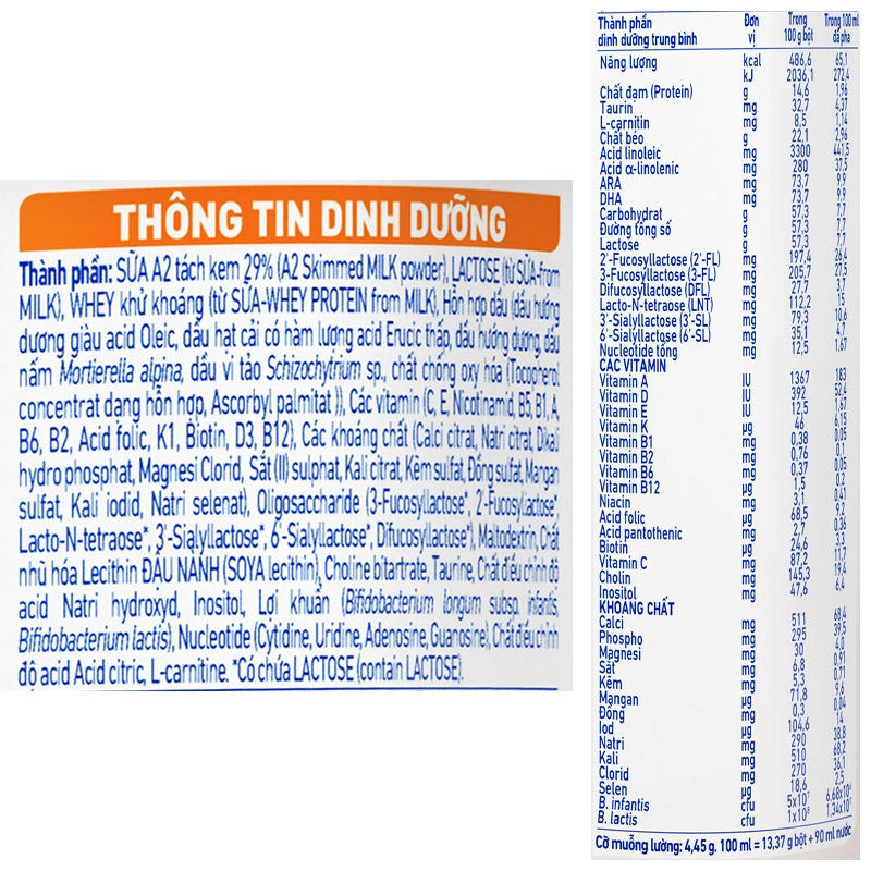 Combo 2 sữa bột NAN InfiniPro A2 6HMO số 3 (đạm quý A2) 800g (2 - 6 tuổi) 7