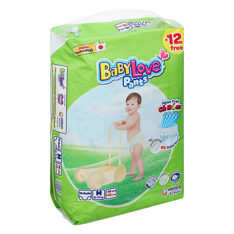 Tã quần BabyLove size L 48 miếng (9 - 14 kg) - Giao bao bì ngẫu nhiên 43
