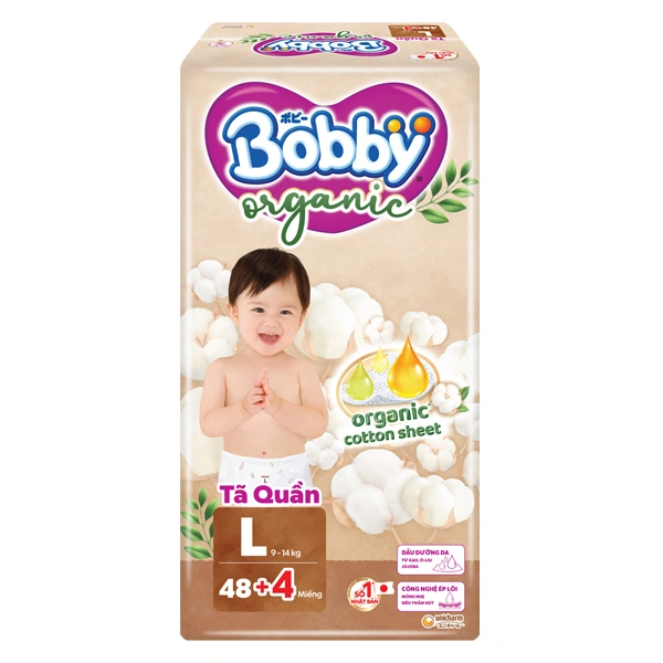 Tã quần Bobby Organic size L