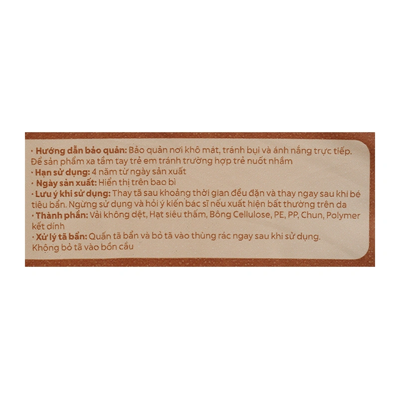 Tã quần Bobby Organic size M 54 + 4 miếng (6 - 11 kg) 13