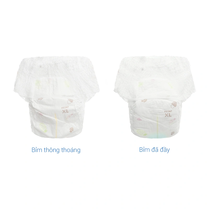 Tã quần Bobby Organic size XL 46 + 4 miếng (12 - 17 kg) 12