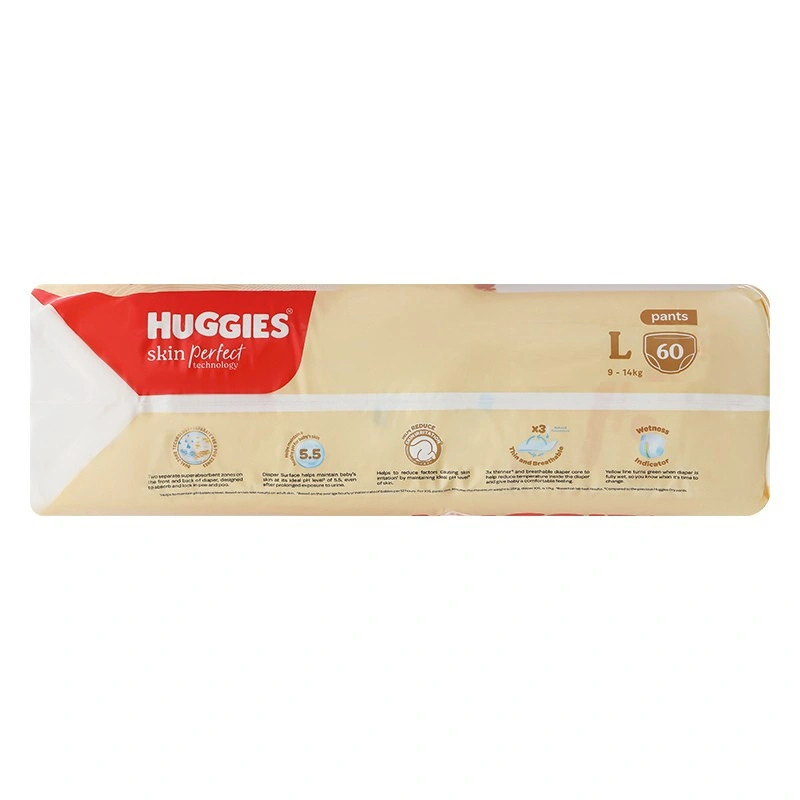 Tã quần Huggies Skin Perfect size XL 52 (12 - 17 kg) - Giao bao bì cộng miếng ngẫu nhiên 32