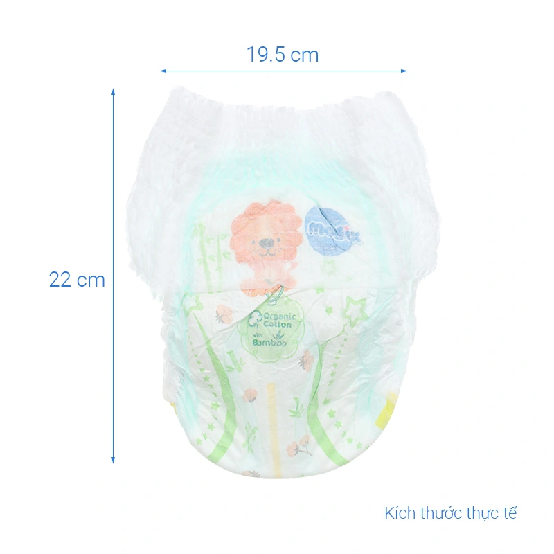 Tã quần Molfix thiên nhiên size L 68 miếng (9 - 13 kg) 7