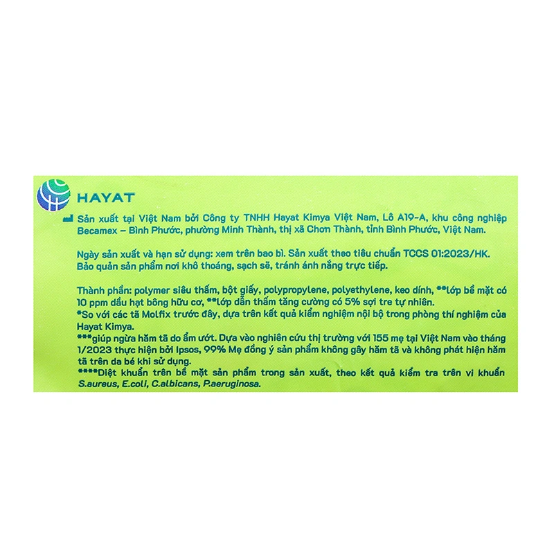 Tã quần Molfix thiên nhiên size M 76 miếng (6 - 11 kg) 26