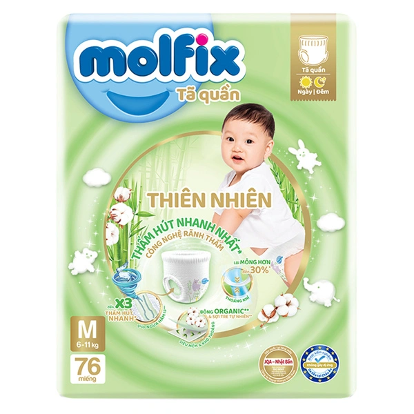 Tã quần Molfix size M