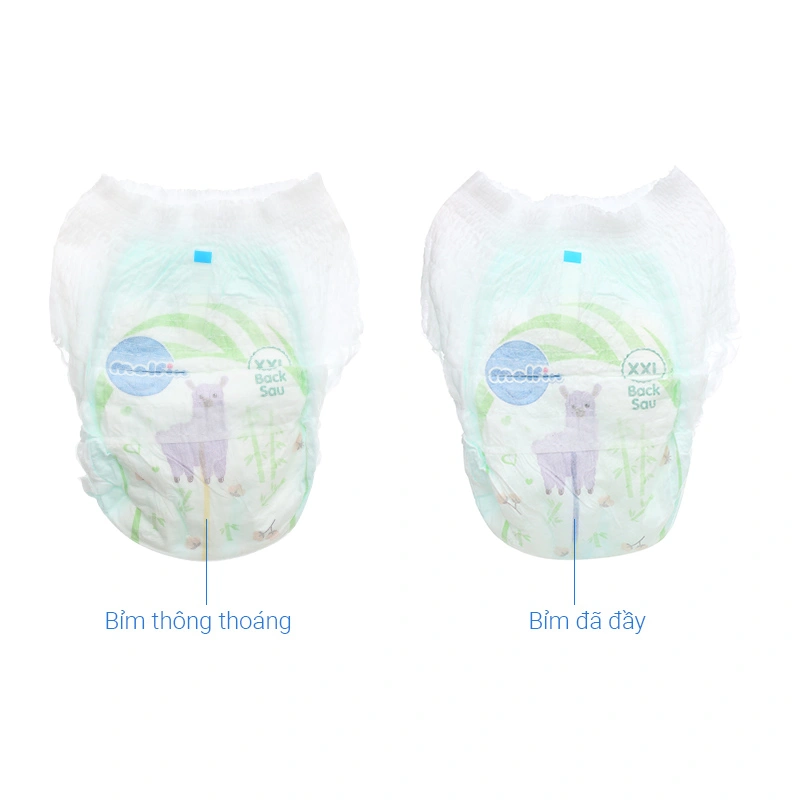 Combo 2 tã quần Molfix thiên nhiên size XXL 56 miếng/bịch (15 - 25 kg) 13