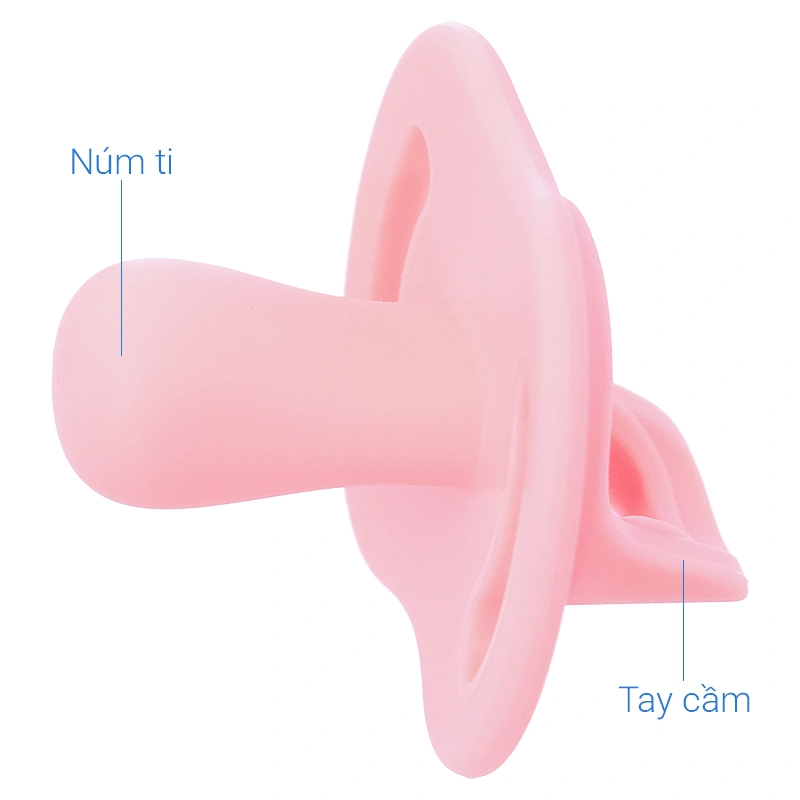 Ti ngậm Tommee Tippee siêu nhẹ Ultra Light (0 - 6 tháng) - Màu xanh 14