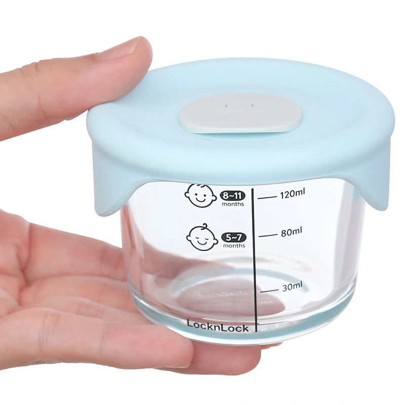 2 hộp đựng sữa và thức ăn dặm cho bé Lock&Lock LLG058S2LBLU 150 ml - Màu xanh 6