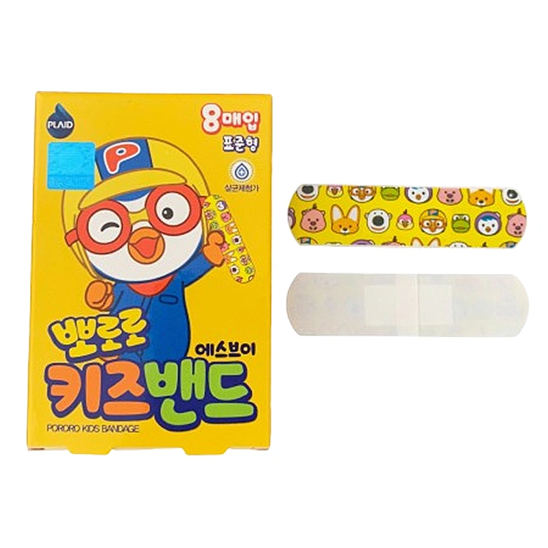 Băng cá nhân cho bé in hình Pororo Kids Band 7.2x1.8 cm (8 miếng) 6