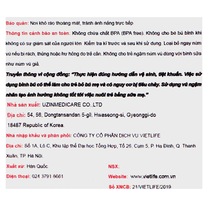 Bình sữa nhựa PPSU Spectra cổ rộng 260 ml (5 - 7 tháng) 29