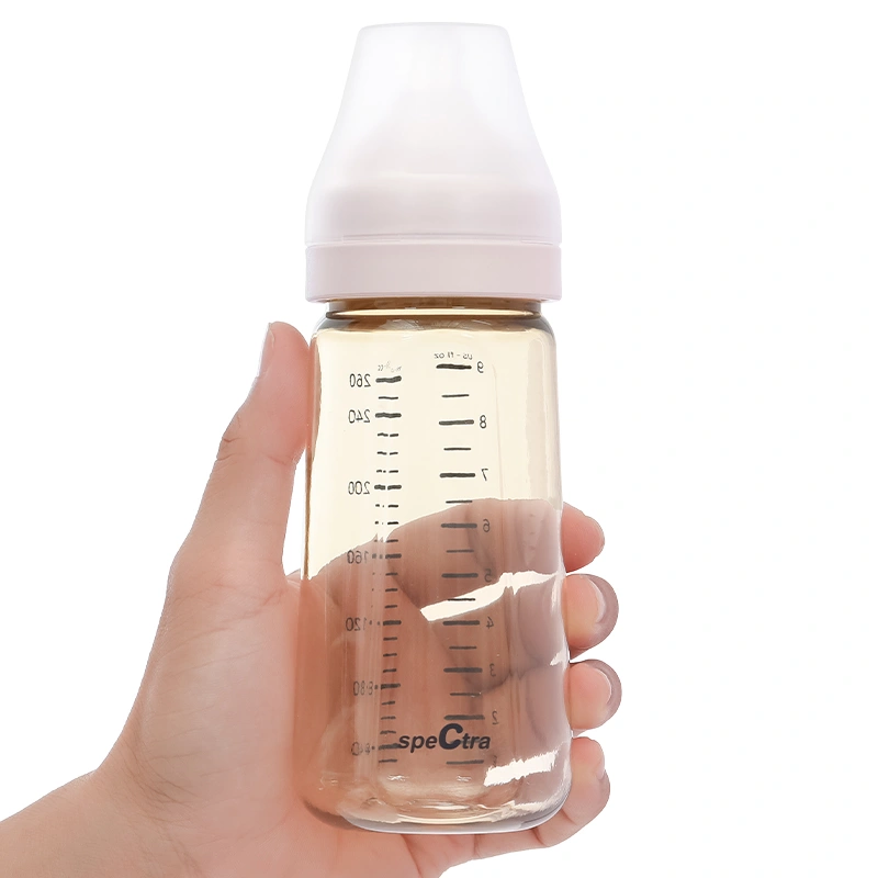 Bình sữa nhựa PPSU Spectra cổ rộng 260 ml (5 - 7 tháng) 8