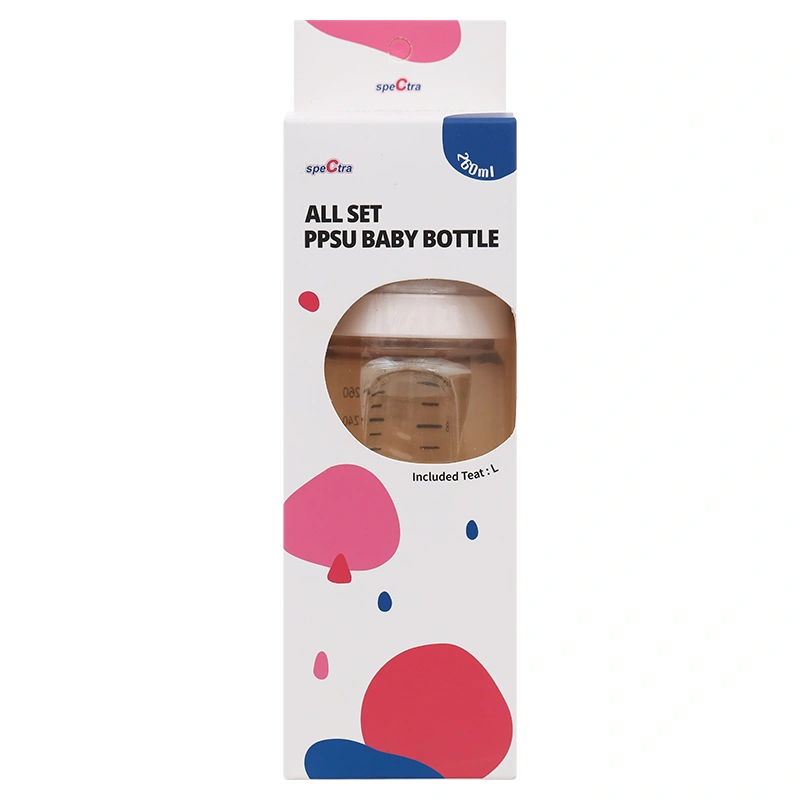 Bình sữa nhựa PPSU Spectra cổ rộng 260 ml (5 - 7 tháng) 10