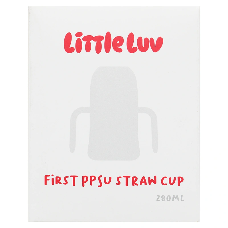 Bình tập uống Lock&Lock Little Luv Straw Cup HAP914IVY 280 ml - Màu be (từ 6 tháng) 2