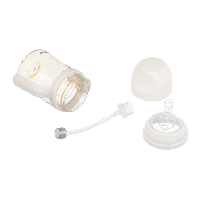 Bình tập uống Lock&Lock Little Luv Straw Cup HAP914IVY 280 ml - Màu be (từ 6 tháng) 9