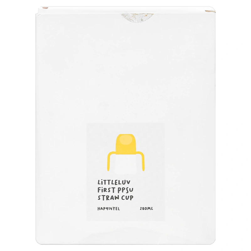 Bình tập uống Lock&Lock Little Luv Straw Cup HAP914IVY 280 ml - Màu be (từ 6 tháng) 14