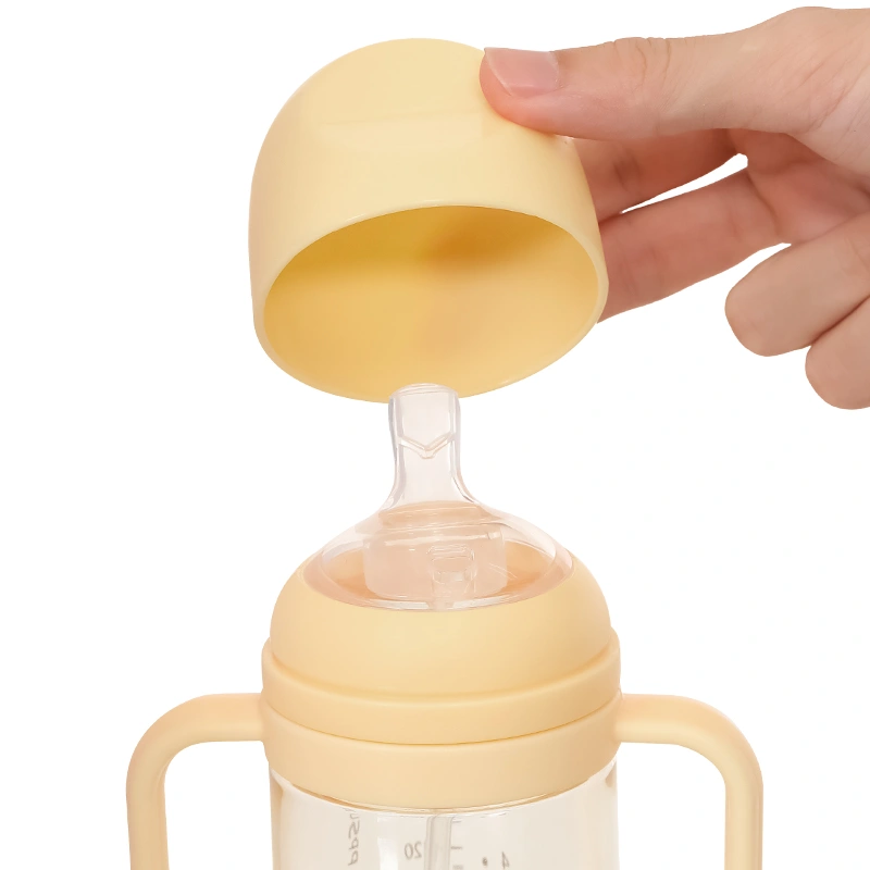 Bình tập uống Lock&Lock Little Luv Straw Cup HAP914IVY 280 ml - Màu be (từ 6 tháng) 19