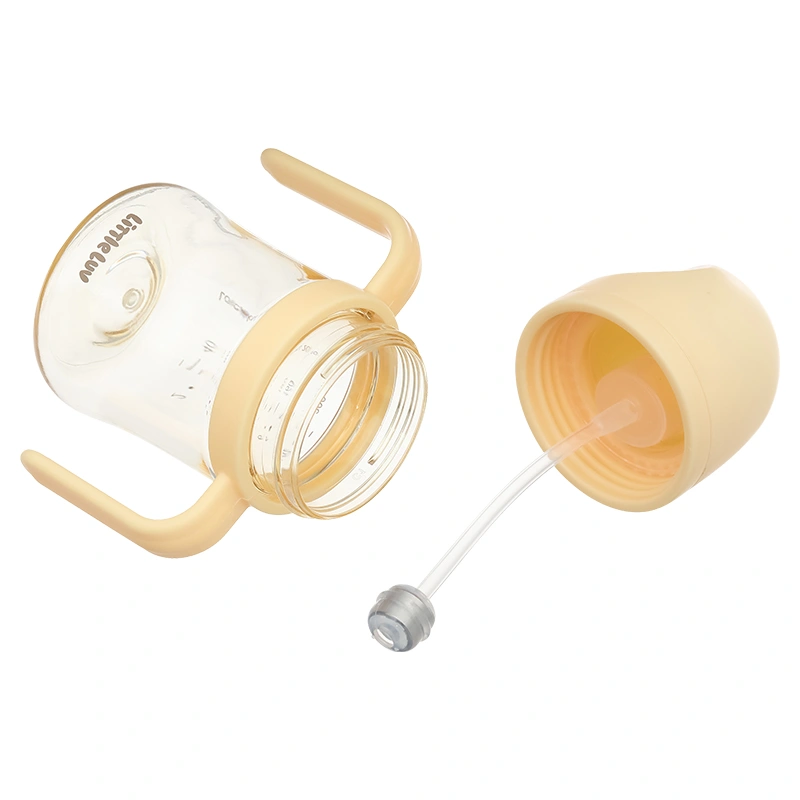 Bình tập uống Lock&Lock Little Luv Straw Cup HAP914IVY 280 ml - Màu be (từ 6 tháng) 20