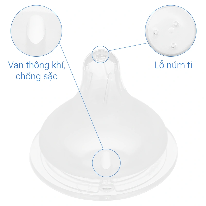 Bộ 2 núm ti Spectra cổ rộng size LL (từ 7 tháng) 18