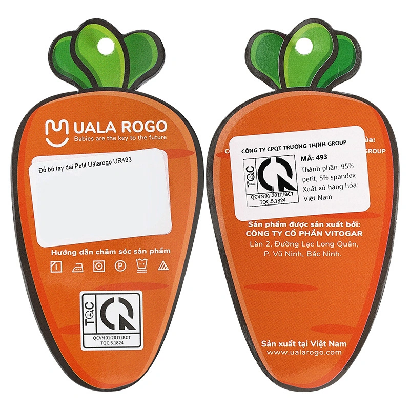 Bộ tay dài bé trai Ualarogo UR493 màu xám nâu 12