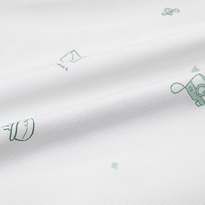 Bộ tay dài La Pomme quần cạp cao nhiếp ảnh nhí màu xanh mint - trắng 8