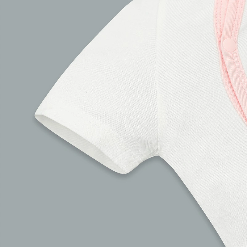 Bộ tay ngắn La Pomme bạn nhỏ lém lỉnh màu xanh 18