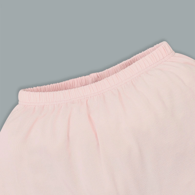 Bộ tay ngắn La Pomme bạn nhỏ lém lỉnh màu xanh 23