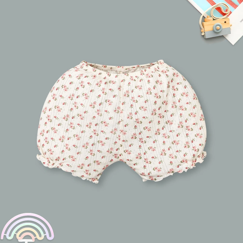 Bộ tay ngắn La Pomme mùa hoa nhí yêu thương màu kem 7