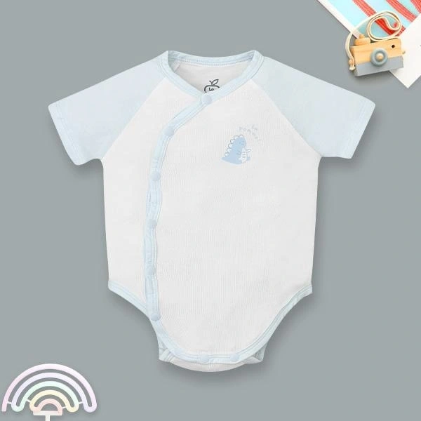 Bodysuit unisex La Pomme sợi tre xanh