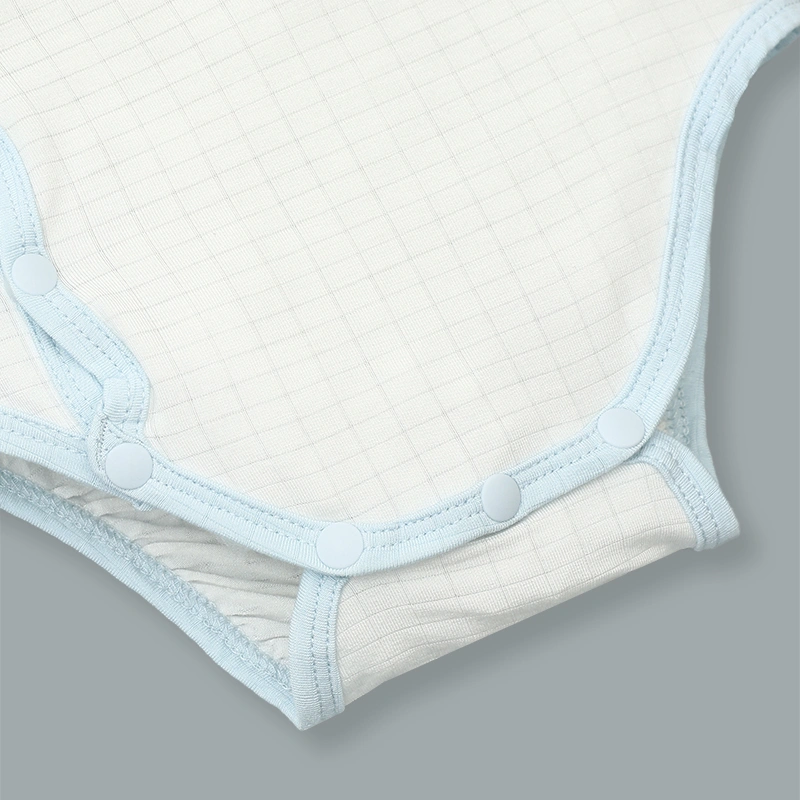 Bodysuit tay dài cài chéo La Pomme truy tìm hạt dẻ màu xanh 5