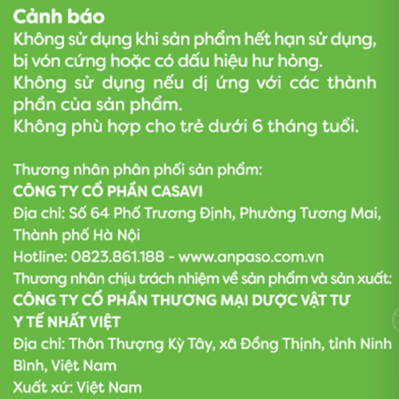 Bột nêm Anpaso vị thịt heo rong biển hũ 50g (từ 6 tháng) 14