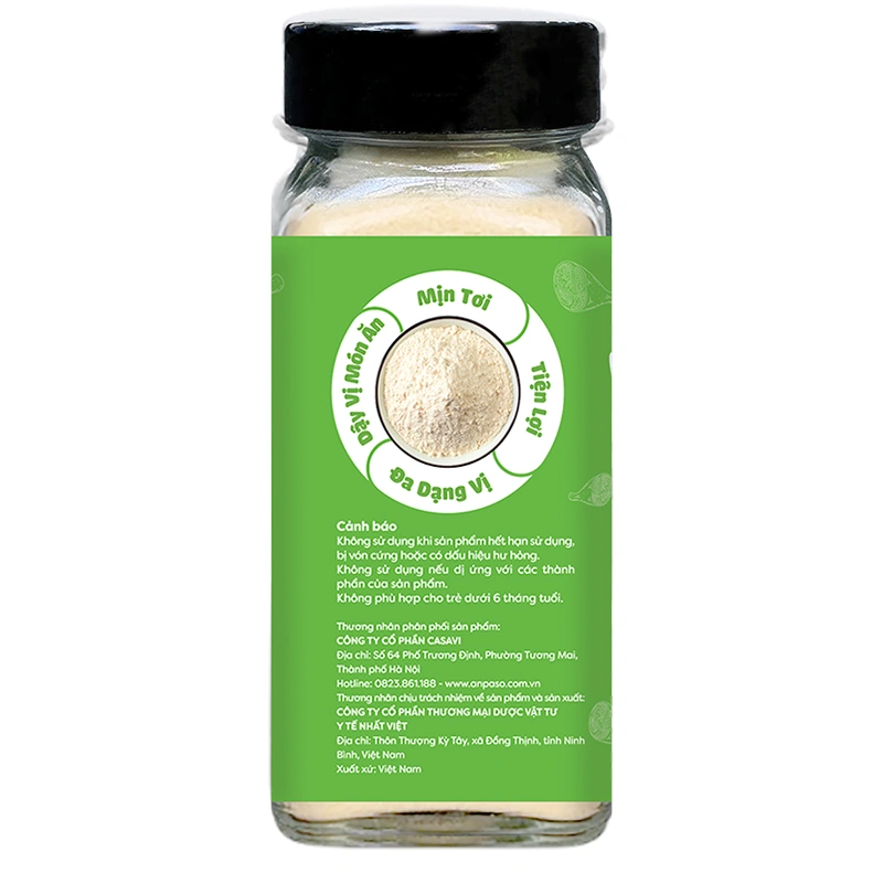Bột nêm Anpaso vị thịt heo rong biển hũ 50g (từ 6 tháng) 4