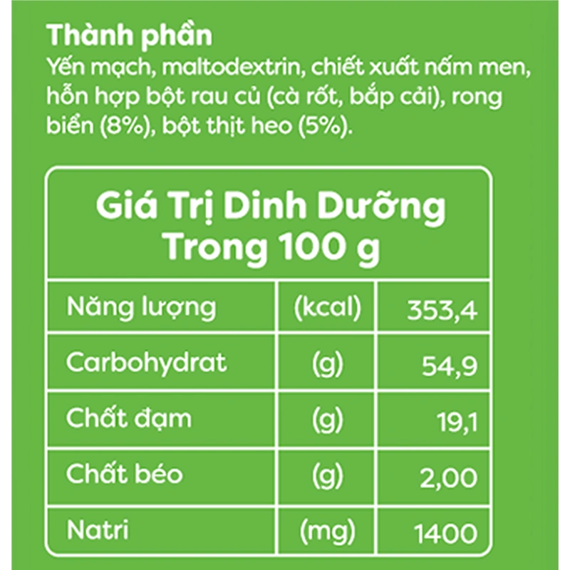 Bột nêm Anpaso vị thịt heo rong biển hũ 50g (từ 6 tháng) 5