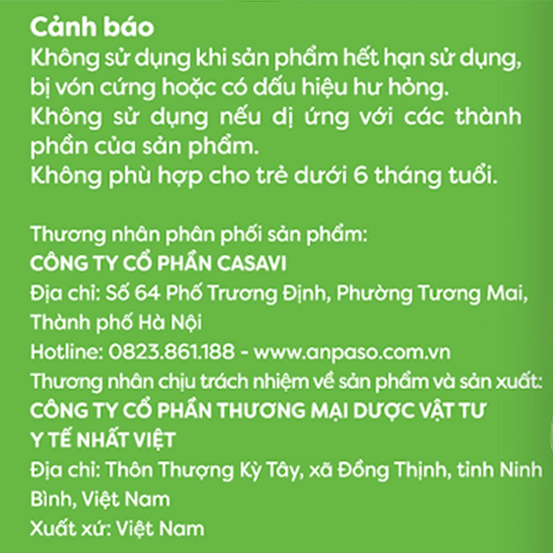 Bột nêm Anpaso vị thịt heo rong biển hũ 50g (từ 6 tháng) 7