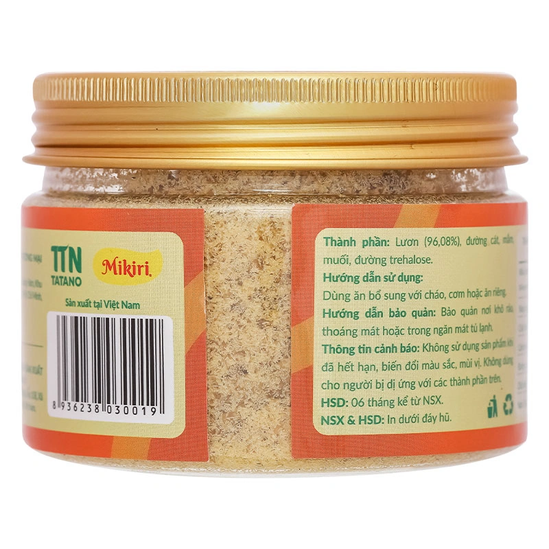 Chà bông lươn Hiromi hũ 40g (từ 8 tháng) 2