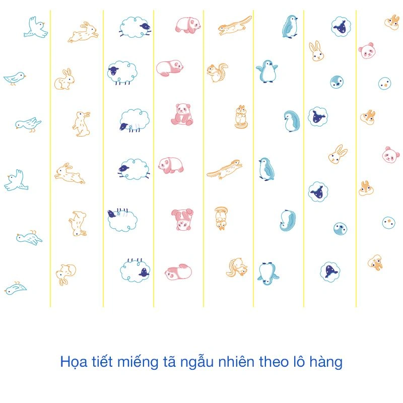 Combo 2 tã dán GOO.N Premium Plus size L 44 miếng/bịch (9 - 14 kg) - Họa tiết ngẫu nhiên 14