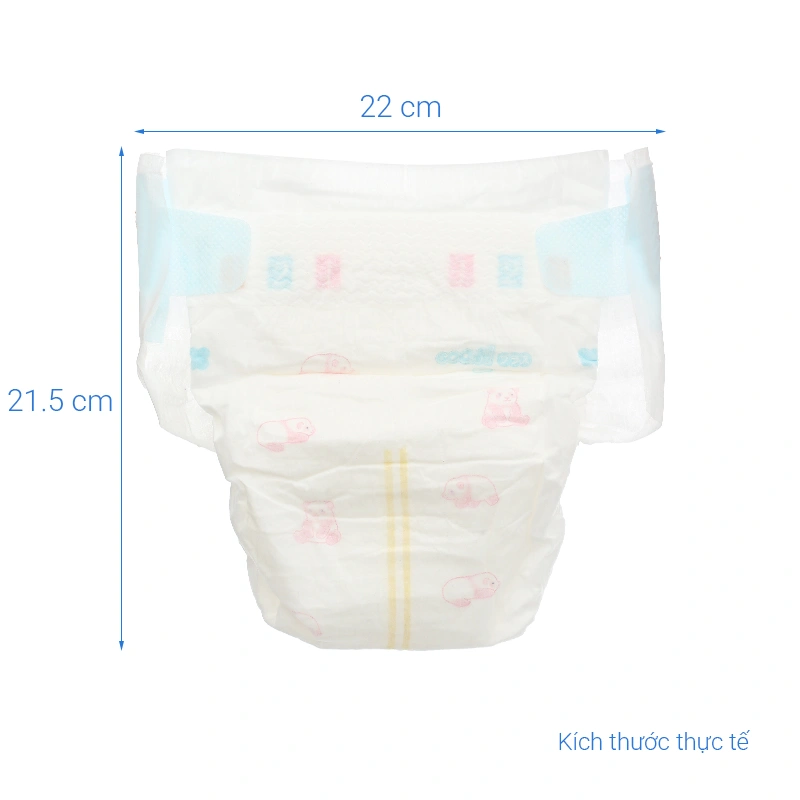 Combo 2 tã dán GOO.N Premium Plus size L 44 miếng/bịch (9 - 14 kg) - Họa tiết ngẫu nhiên 8