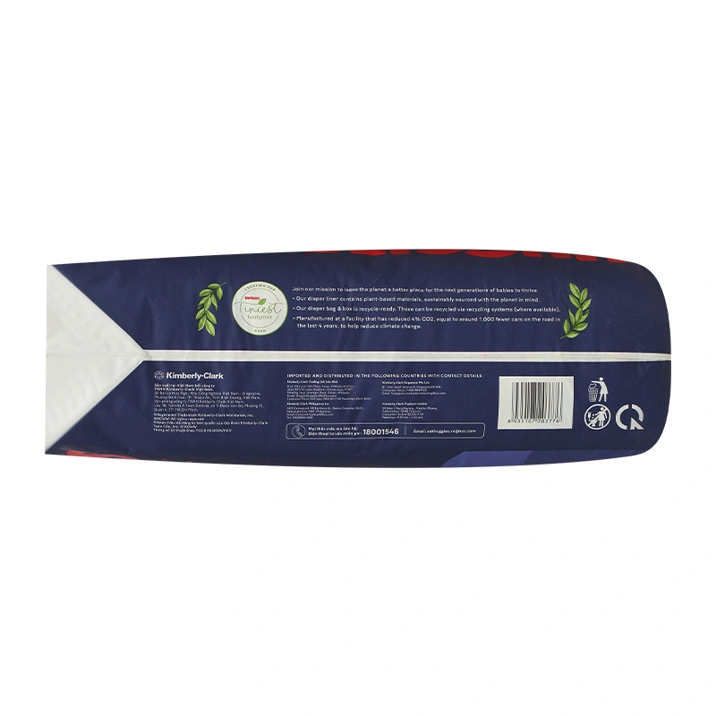 Combo 2 tã quần Huggies Nature made Overnite size M 58 miếng/bịch (6 - 11kg) 5