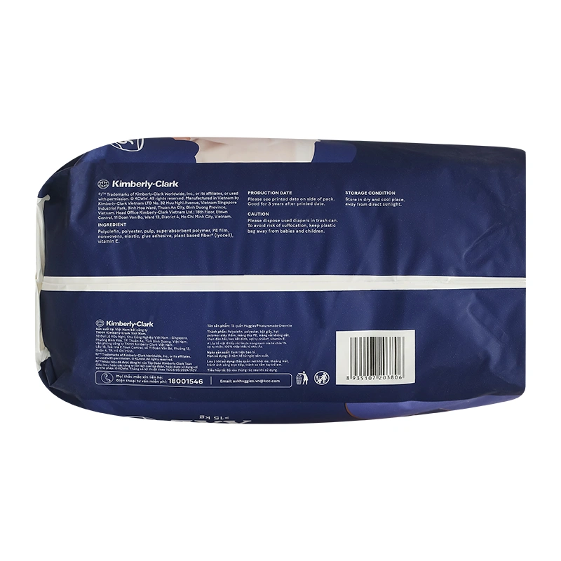 Combo 2 tã quần Huggies Nature made Overnite size XXL 26 miếng/bịch (trên 15 kg) 6