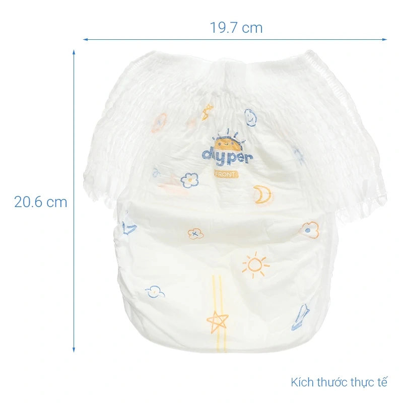 Combo 3 tã quần Dayper size L 52 miếng/bịch (9 - 14 kg) 8