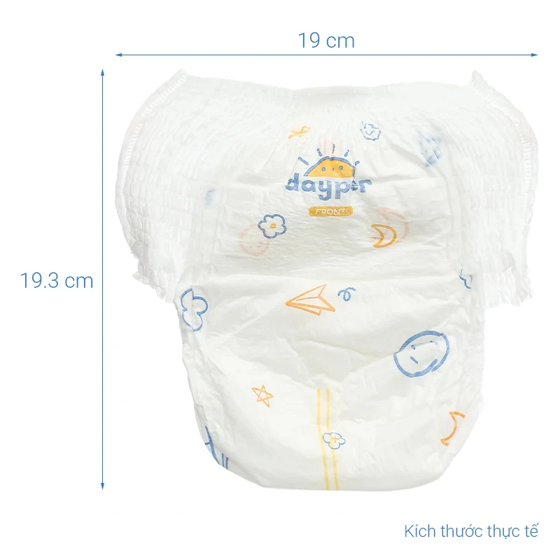 Combo 3 tã quần Dayper size M 58 miếng/bịch (6 - 11 kg) 8