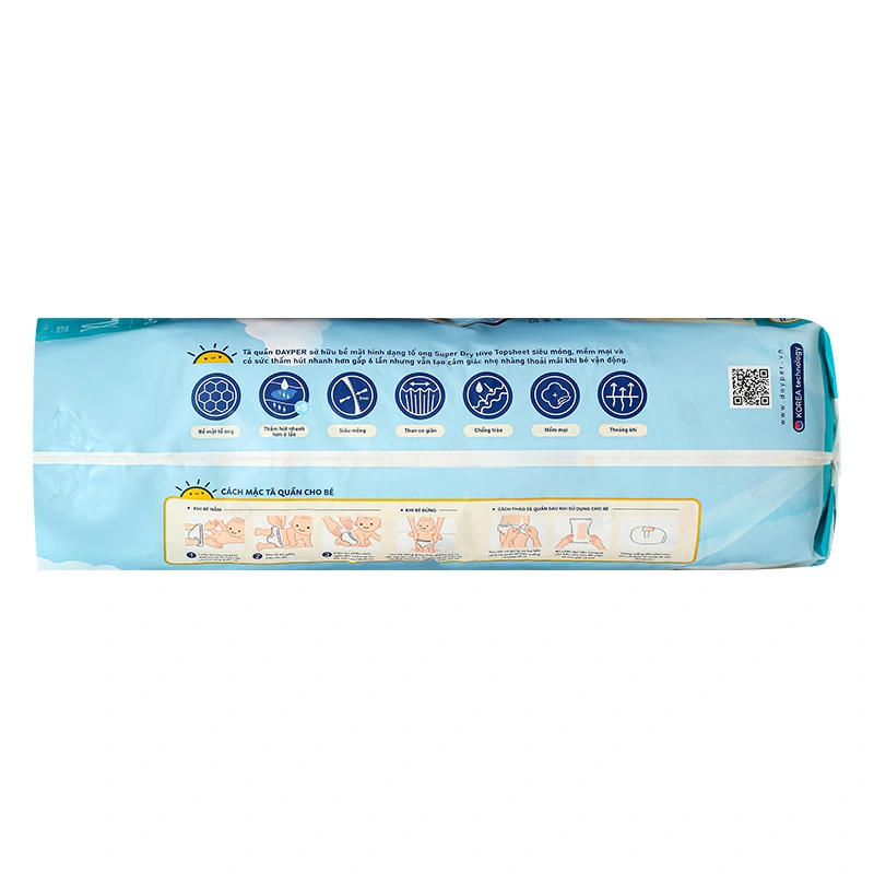 Combo 3 tã quần Dayper size XL 50 miếng/bịch (12 - 17 kg) 5